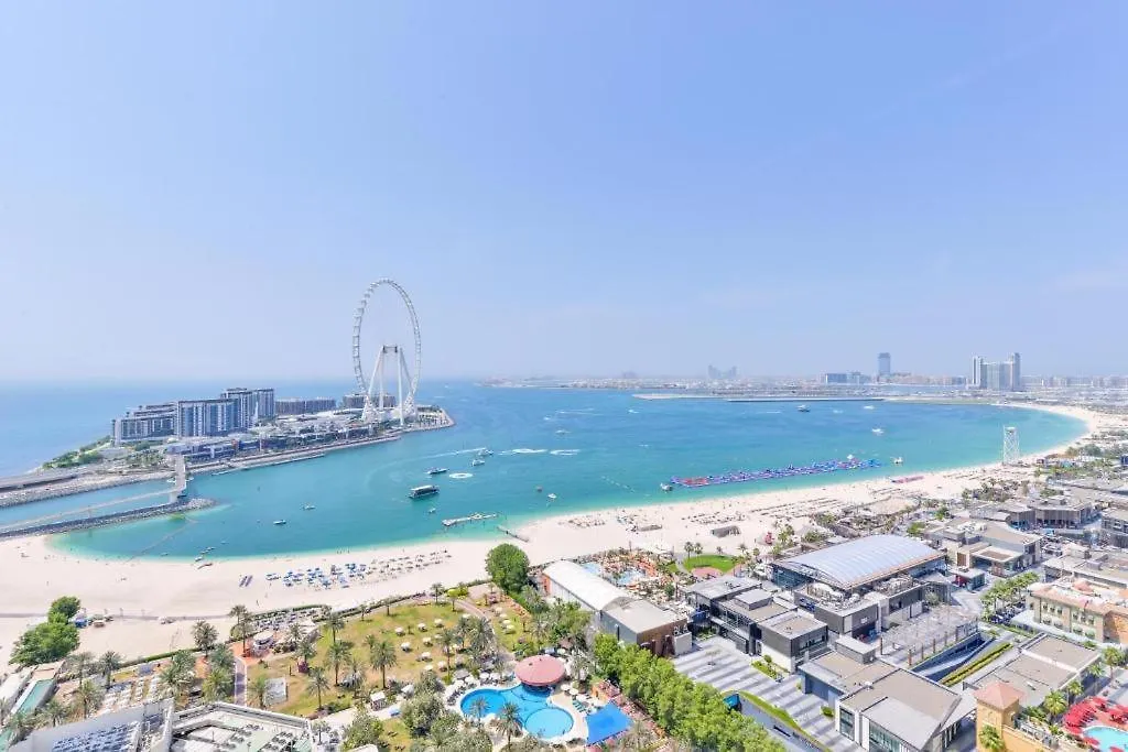 Spacious 4 Bedroom Apartment In Jbr, 5-Min Walk To The Beach, Marina Views Dubai 0*,