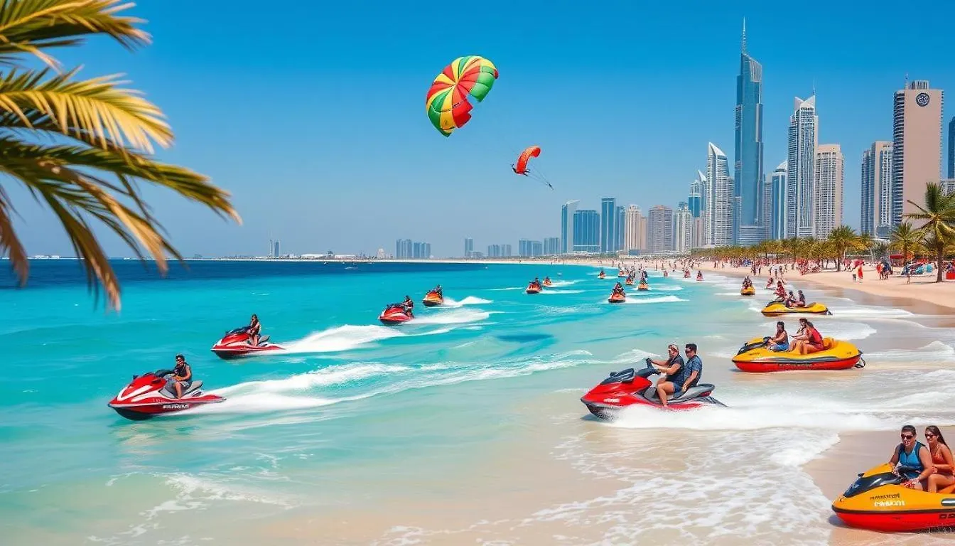 Spacious 4 Bedroom Apartment In Jbr, 5-Min Walk To The Beach, Marina Views Dubai